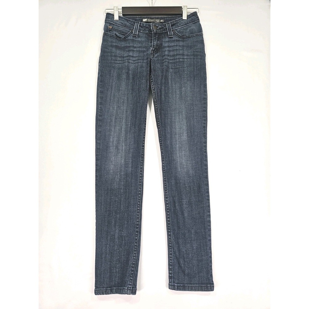 Levi's Bold Curve Low Rise Skinny Size 7/28 Dark Wash Stretch Cotton Elastane